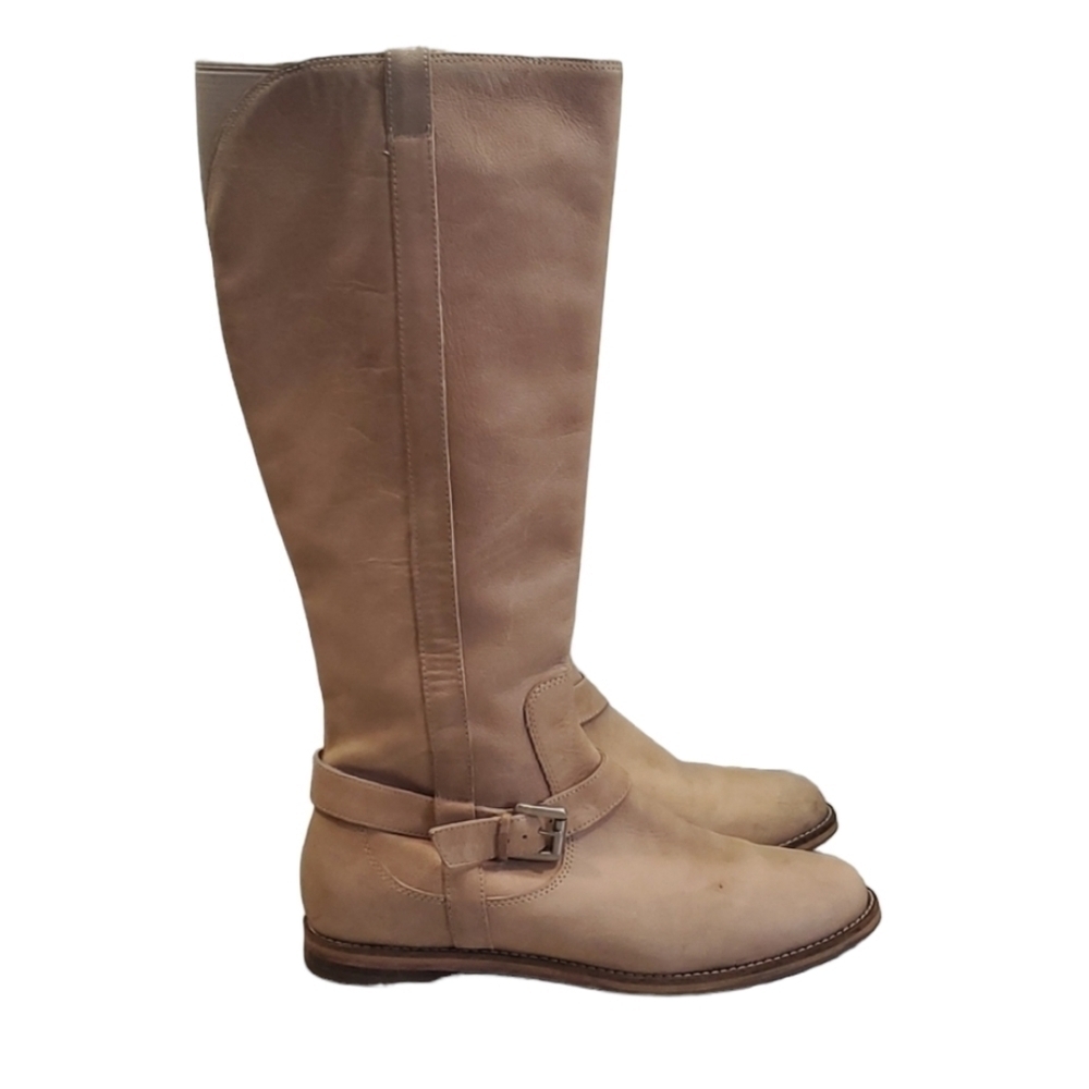 Cole Haan"Air Petra"Womens Riding Tall Knee length Boots shoes sz 8.5B